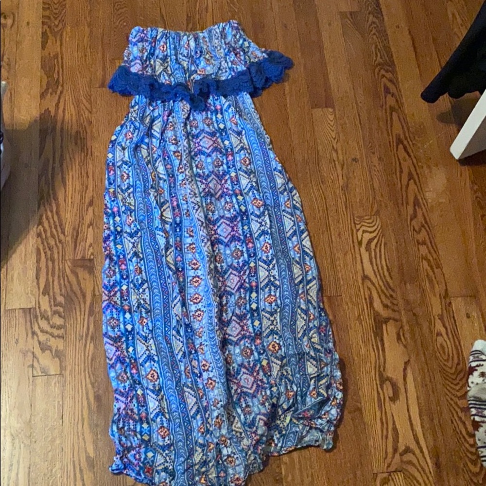Colorful maxi dress